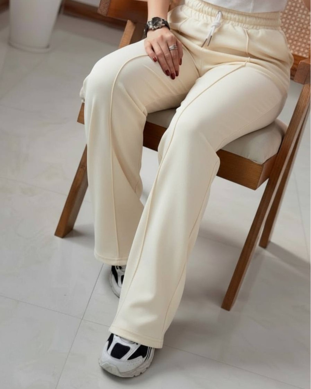 شلوار بگ خط دوخت