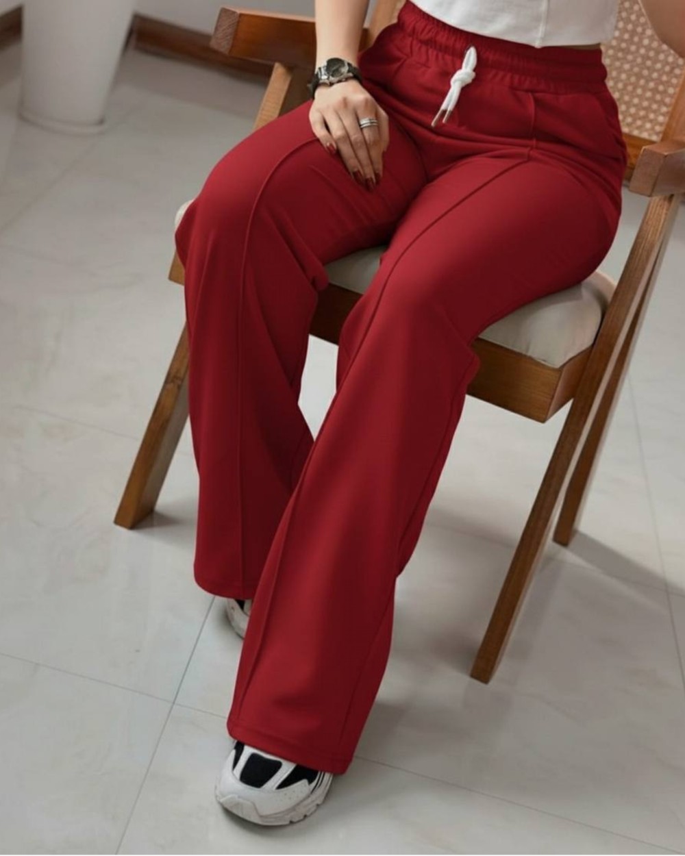 شلوار بگ خط دوخت