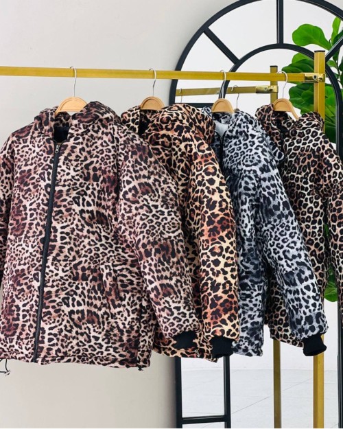  کاپشن پلنگی طنین 