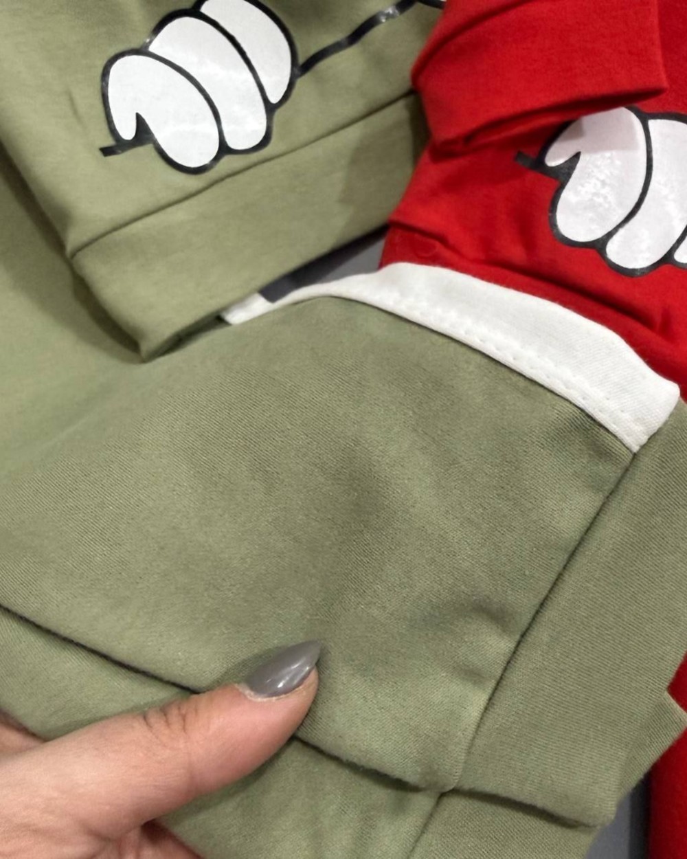 هودی وشلوار میکی گوش دار