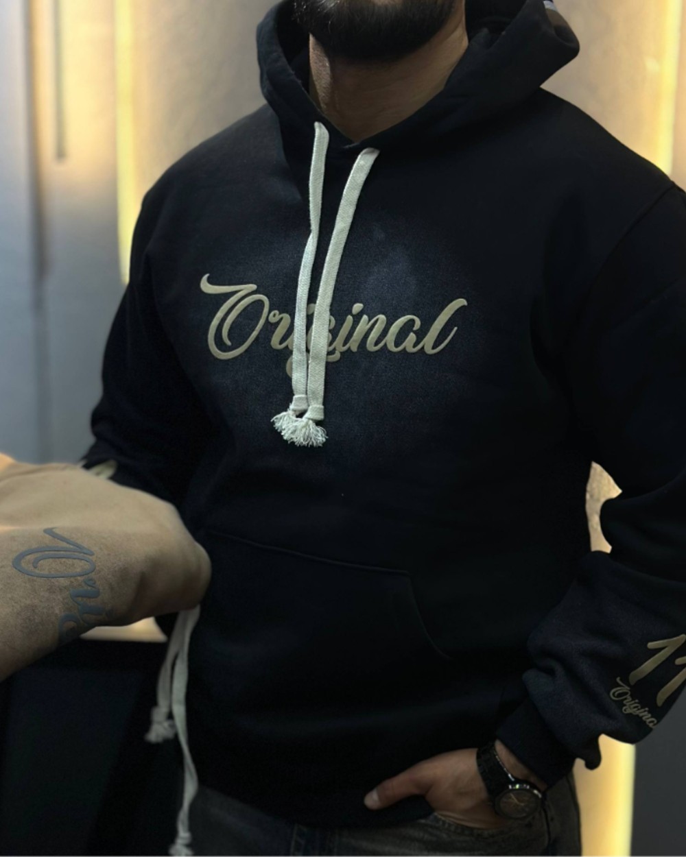 هودی پارچه دورس سه نخ