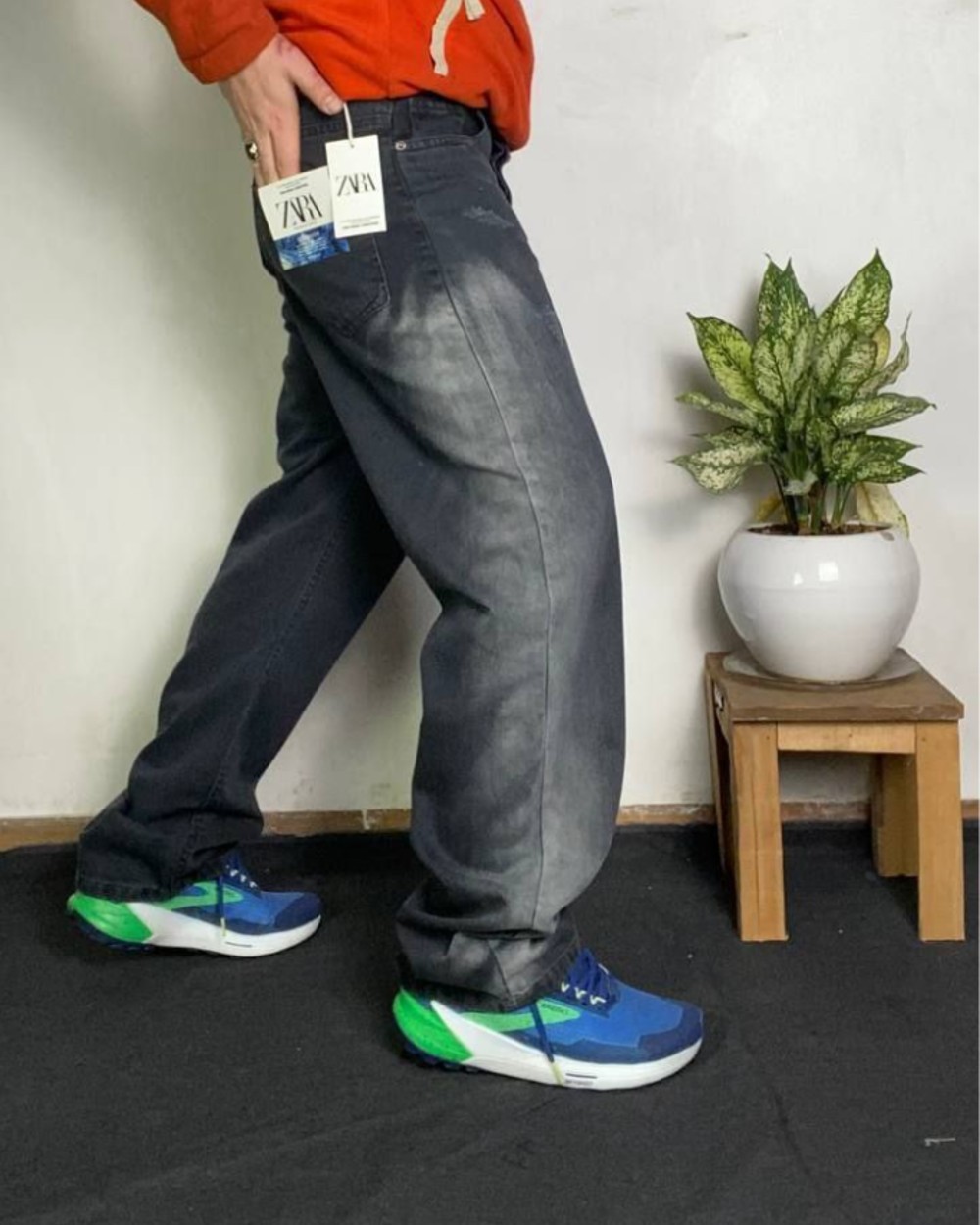 شلوار نیم بگ