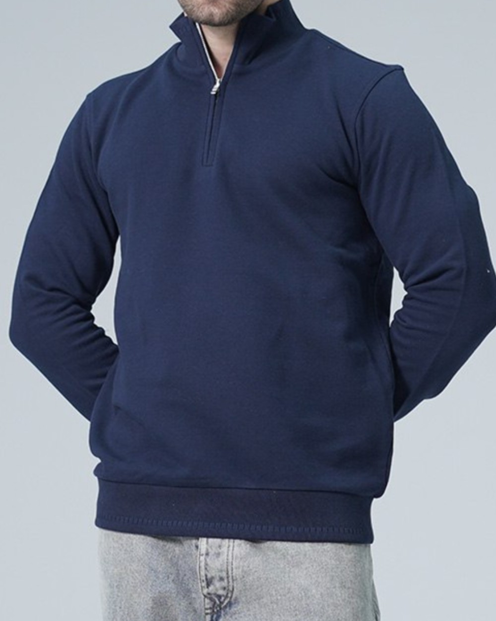 دورس نیم زیپ یقه ایستاده