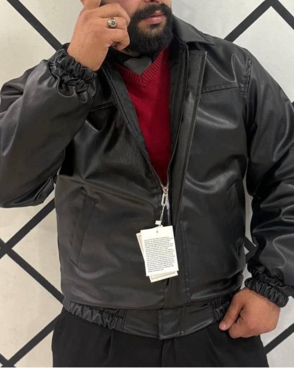 پامبر جکت جرم باکسی