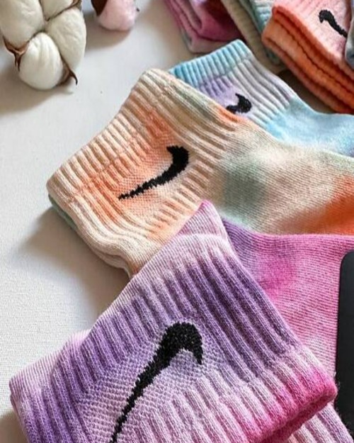 جوراب نیم ساق آبرنگی