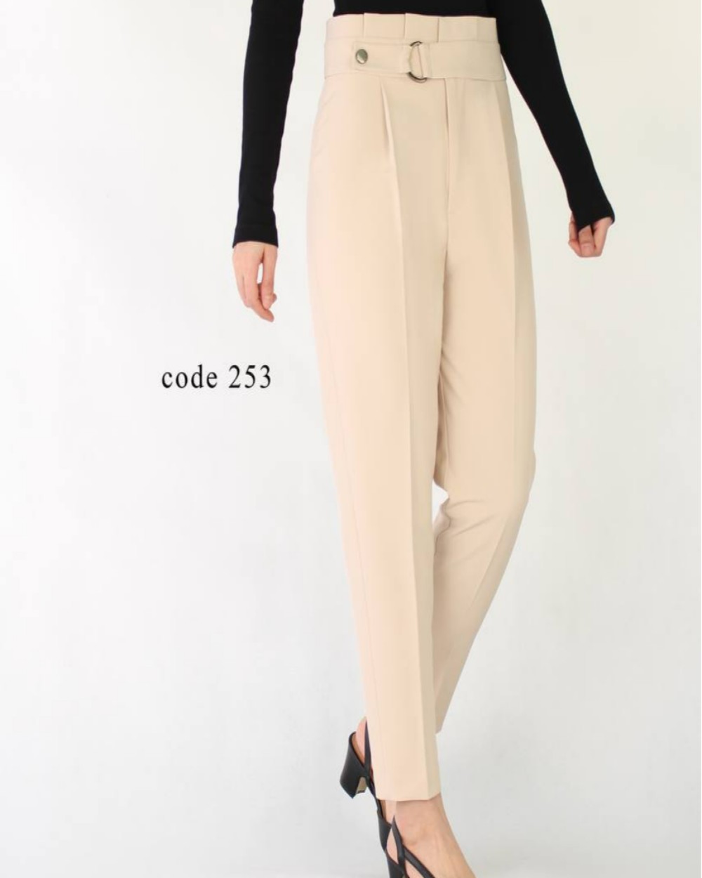شلوار زنانه پارچه ای کد 253