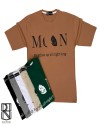 تیشرت باکسی استین سه ربع طرح MOON سوپر پنبه درجه یک